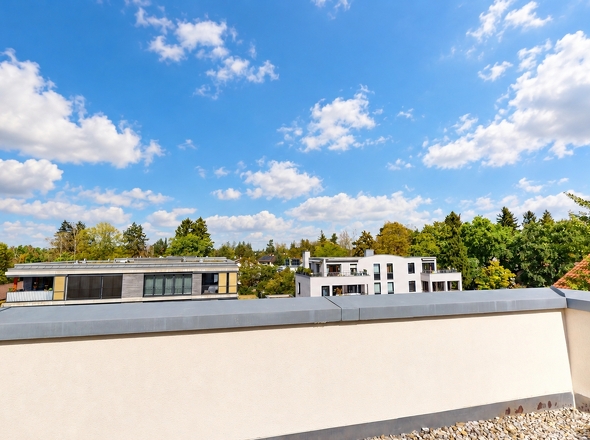 Dachterrasse Ausblick