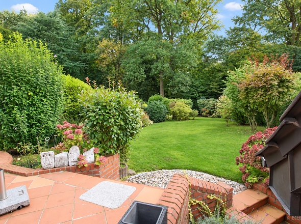 Gartenblick von der Terrasse