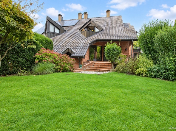 Gartenansicht mit Terrasse