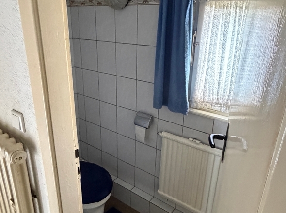 WC im Treppenhaus